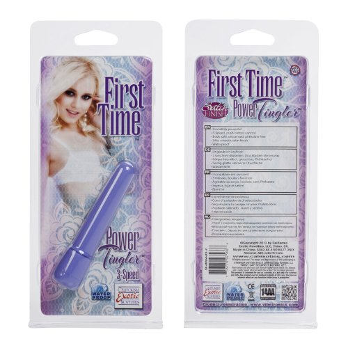 California Exotic Novelties First Time Power Tingler Purple