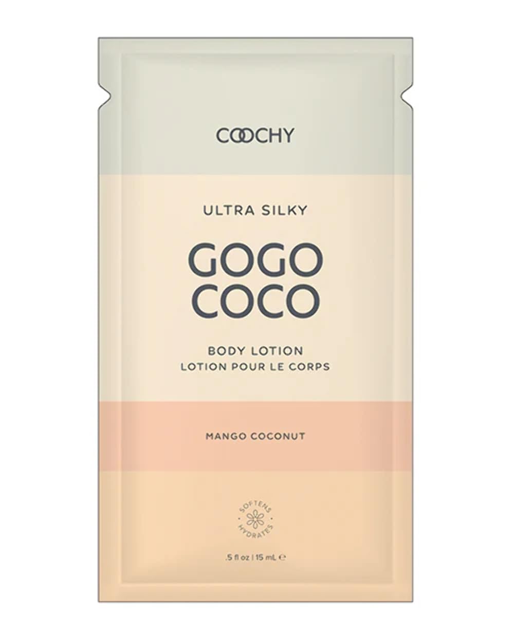 Coochy Ultra Gogo Coco Silky Body Lotion-Mango Coconut 10Ml Foil