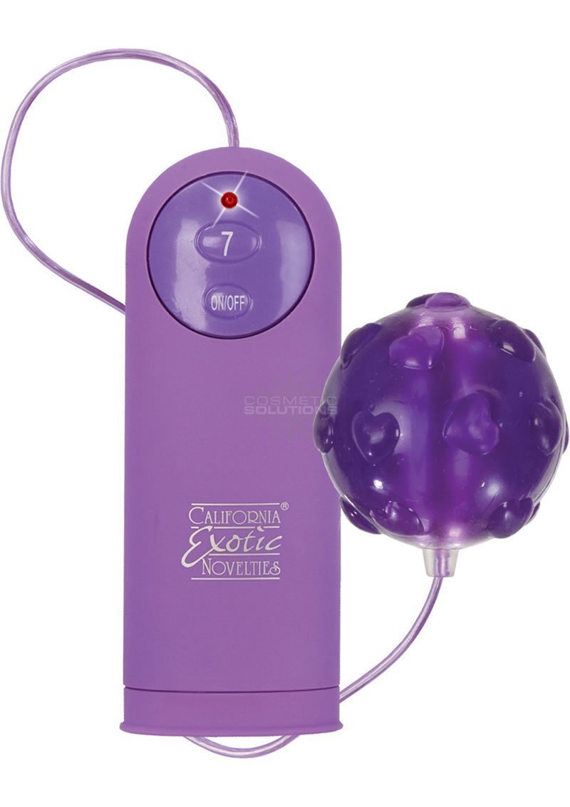 California Exotics Flirty Plush Pak Multi-Function Bullet Vibrator, Magic Ball