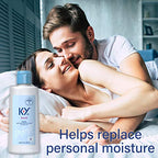 K-Y Liquid Personal Lubricant 4.5 Oz Premium Natural Feeling Water-Based Lube For Men Women & Couples (Pack Of 2)
