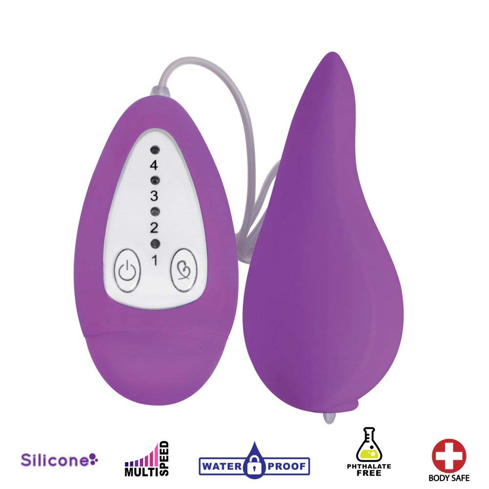 Whirl 4X Silicone Remote Vibe - Violet