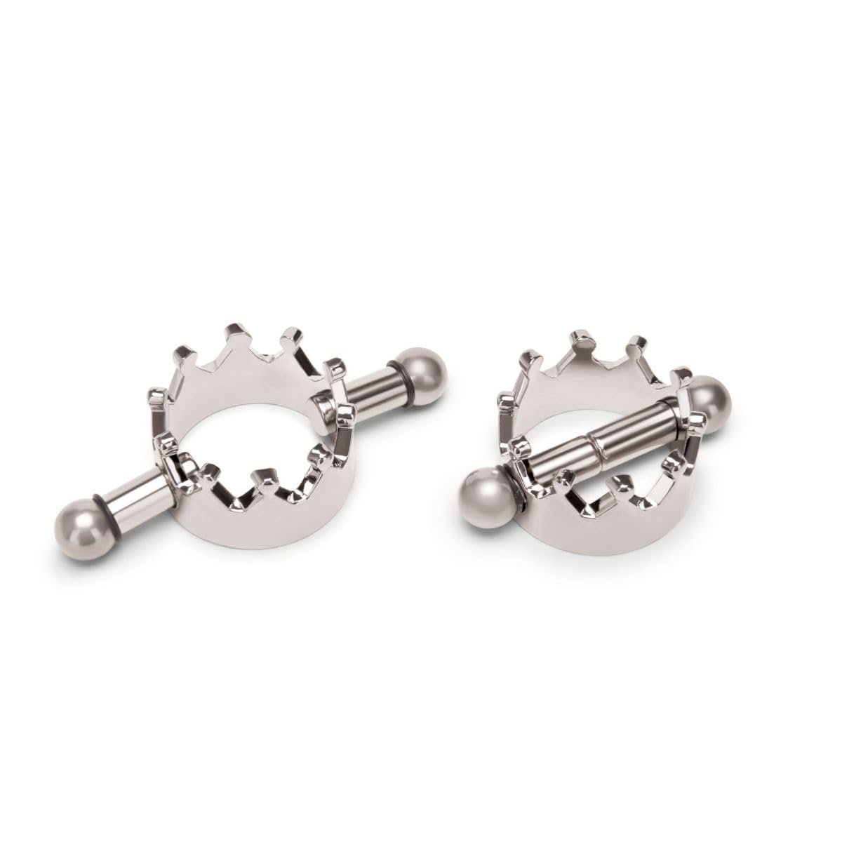 Prowler Red Magnetic Nipple Crown Clamps