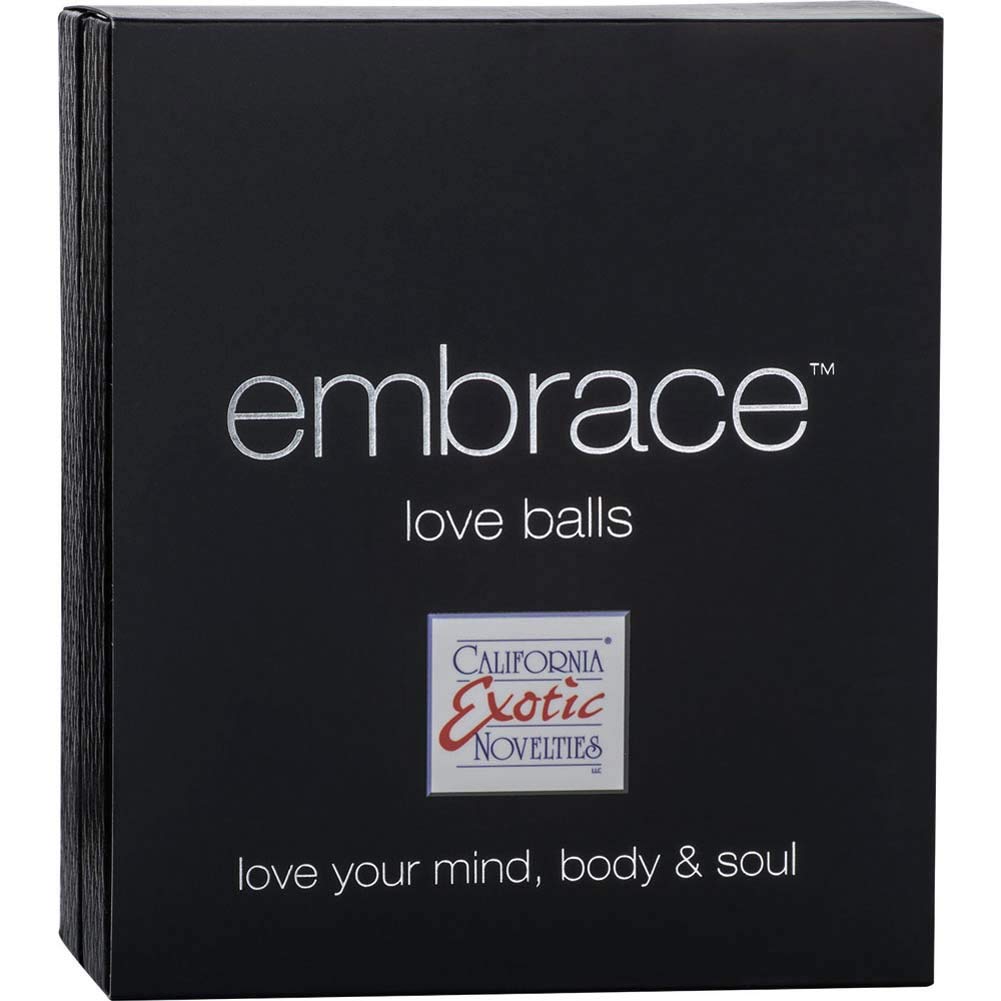 California Exotic Novelties Embrace Love Balls, Gray