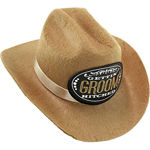 Little Genie Groom Cowboy Hat