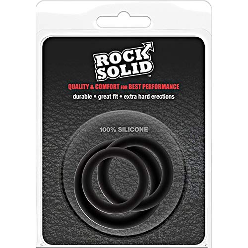 Rock Solid Black Gasket Silicone 3Pc Set