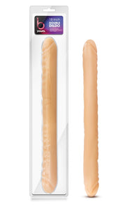 B Yours - 18In Double Dildo - Beige