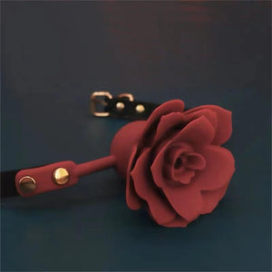 Sex Toy Mouth Breathable Roses Ball Gag Bondage Gags & Muzzles Penis Gag BDSM Sex Toys for Woman, Fetish Adult Games Sex Slave F