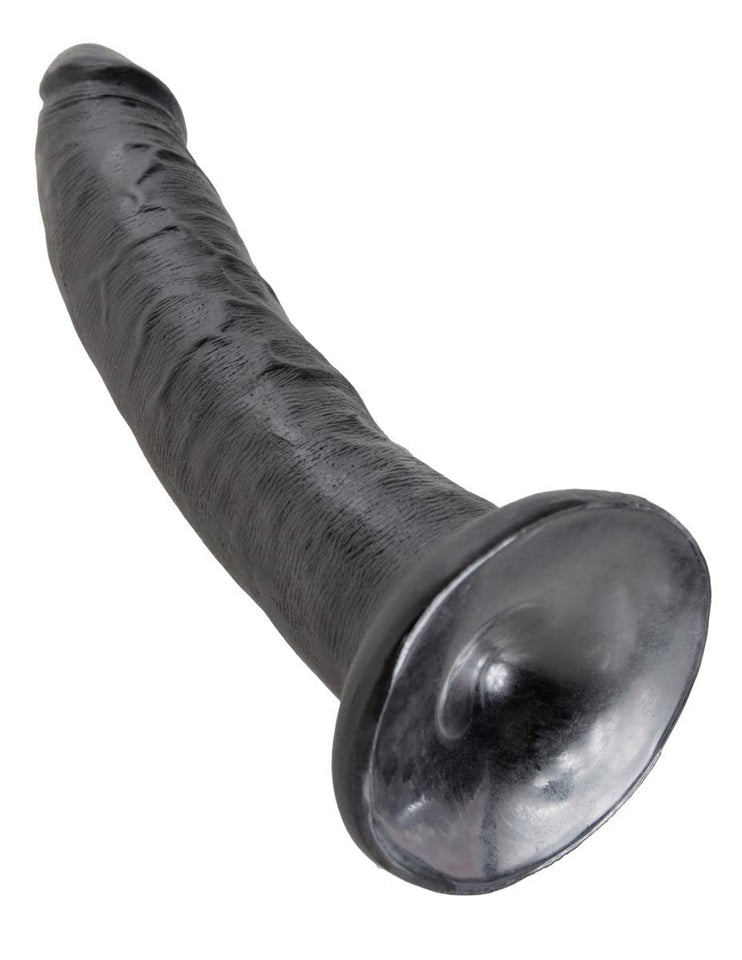 Pipedream King Cock Dildo, Black, 7 Inch