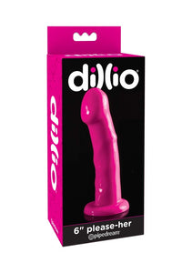 Dillio 6 Please Her Pink Dong &quot;