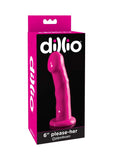Dillio 6 Please Her Pink Dong &quot;