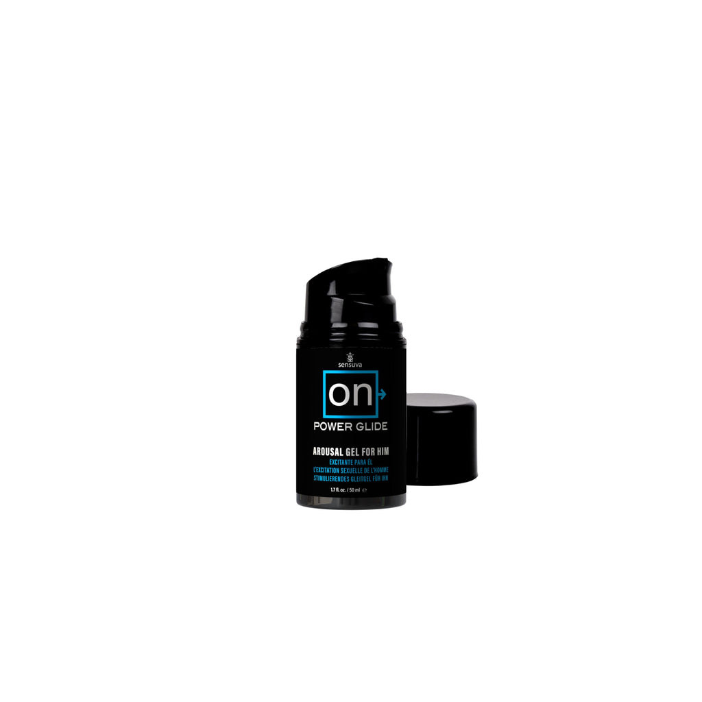 Sensuva On Power Glide For Him, Stimulating Arousal Gel For Men, Sexual Enhancer, Sex Enhancements For Male Sensation Gel, Tingl