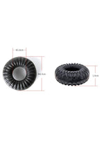 Pf Ribbed Ring Clear