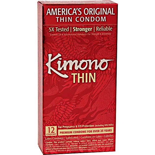 Kimono Lubricated Condom 12 Pk