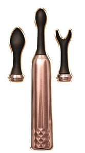 Intense Triple Tip Massager-Rose Gold