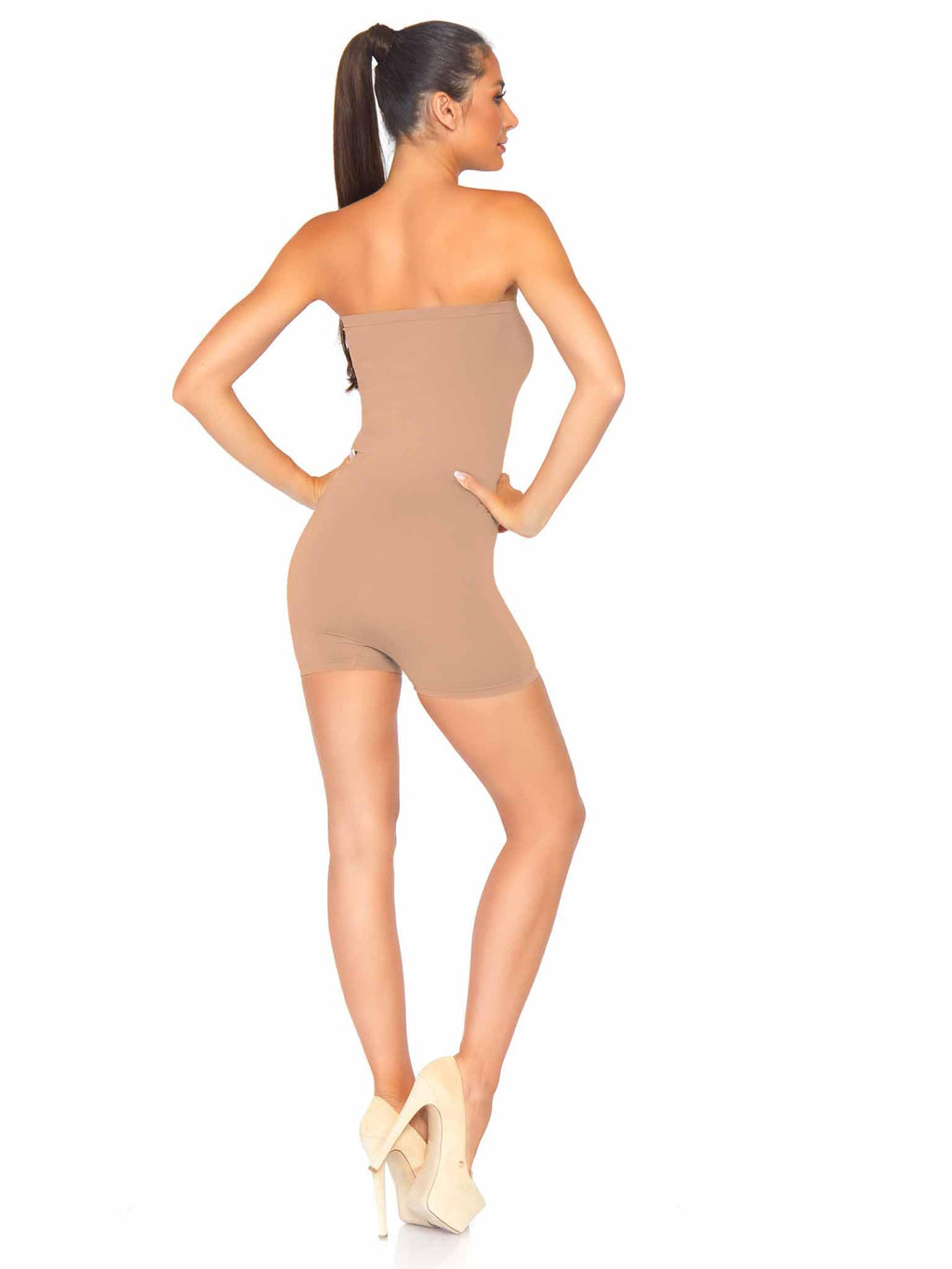 Leg Avenue Seamless Opaque Microfiber Str Medium Color