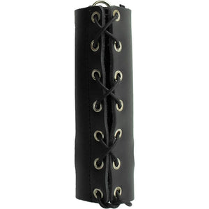 Spartacus Lace Up Leather Cock Sheath, Black