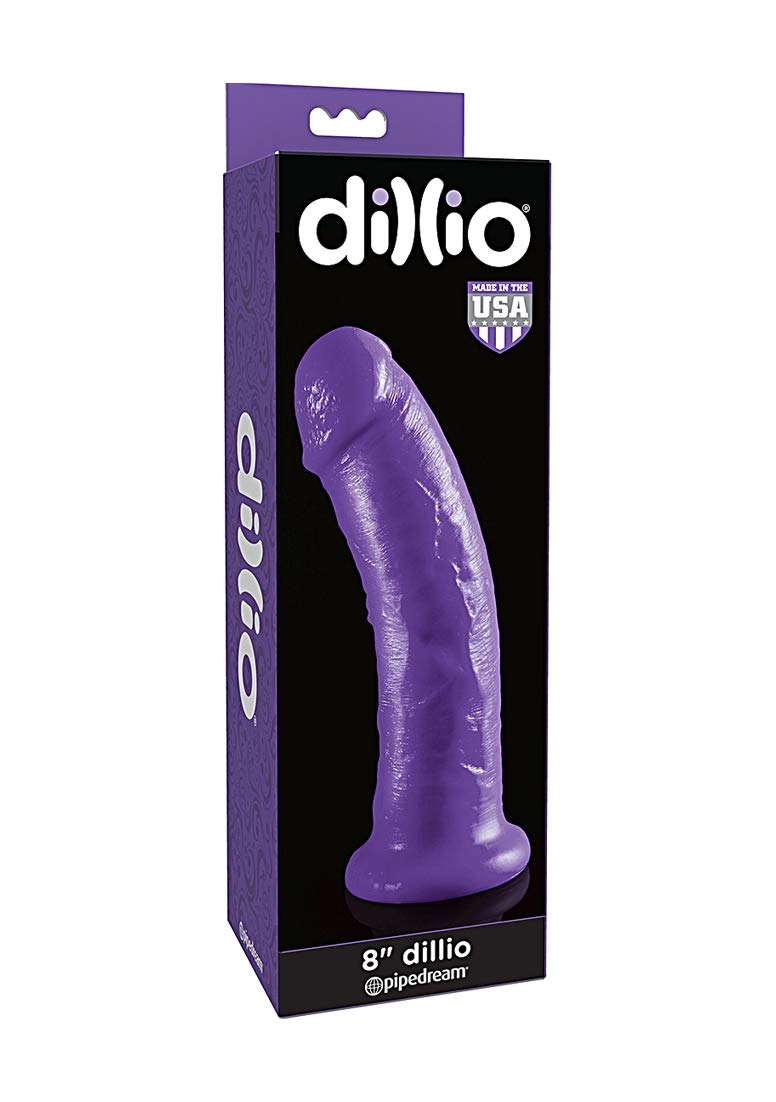 Pipedream Products Dillio Purple Dong, 8''