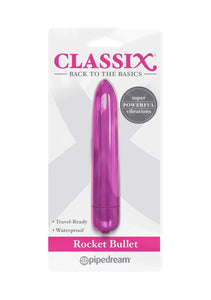 Classix Rocket Bullet Vibrator - Pink