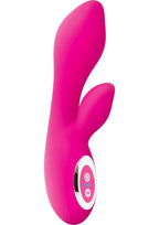 Evolved Novelties Marilyn Silicone Rechargeable Dual Vibe Waterproof, Pink, 7 Inch