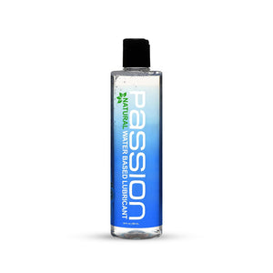 Passion Natural Water-Based Personal Lubricant, 10 Fl Oz - Premium, Non-Sticky, Easy-to-Clean Formula for Smooth, Comfortable Us