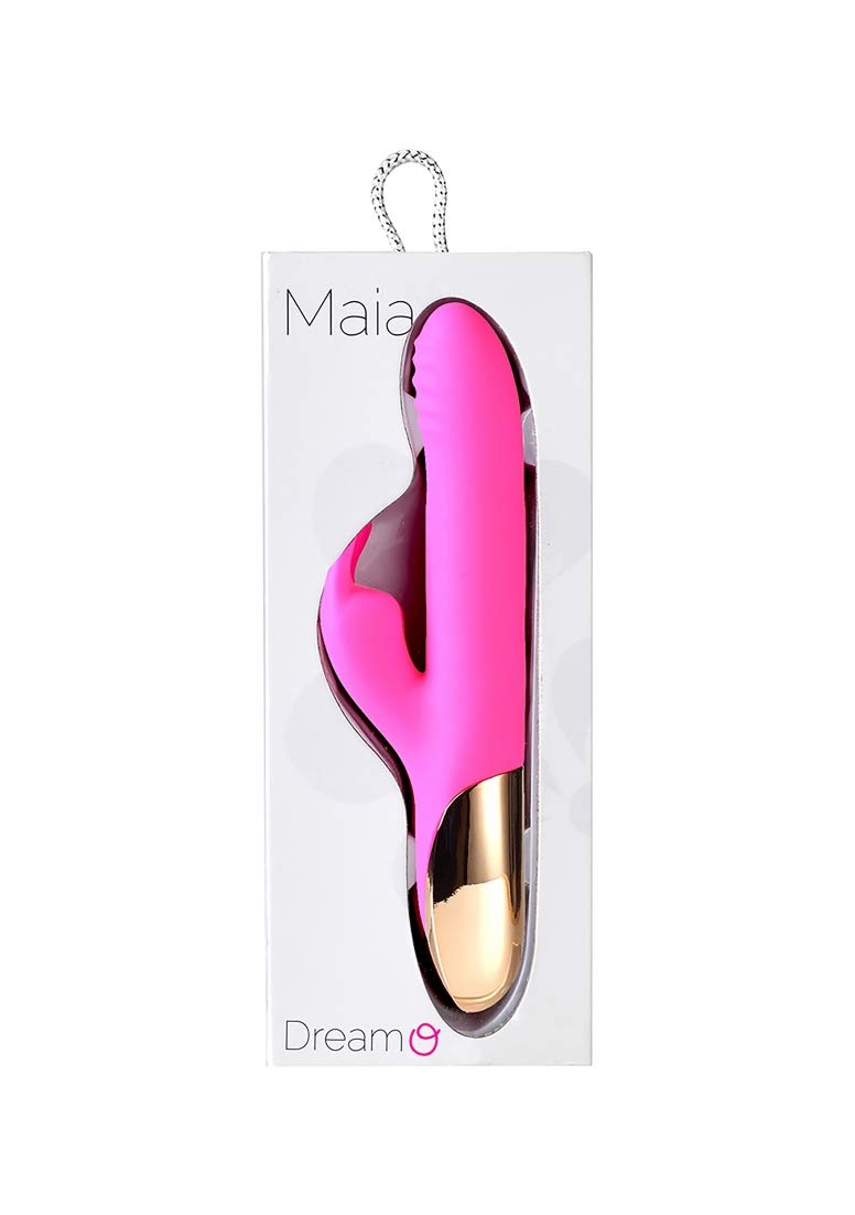 Maia Toys Dream Supercharged Silicone Rabbit Rechargeable Pink