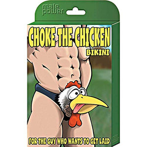 Mp Novelty Choke The Chckn Bikini Bk O/S