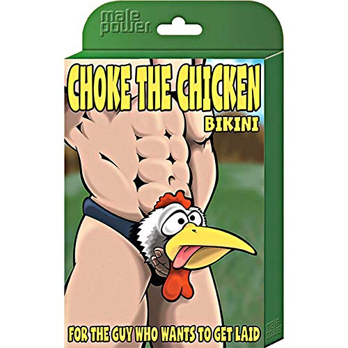Mp Novelty Choke The Chckn Bikini Bk O/S