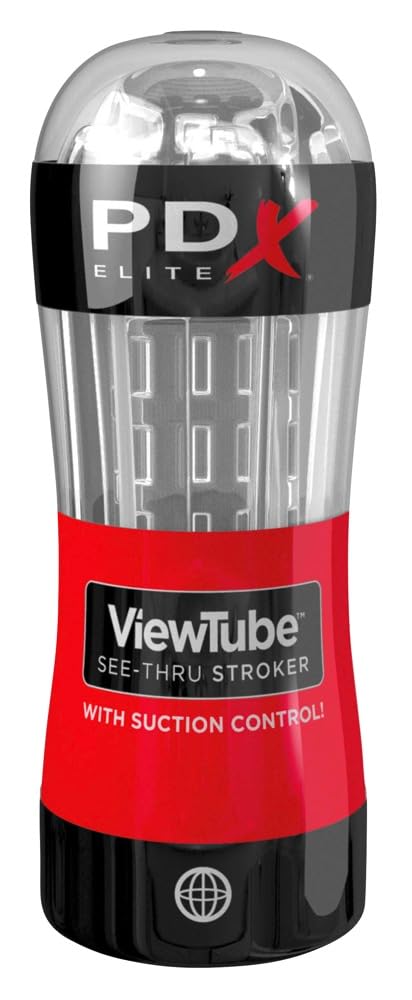 PDX Elite ViewTube See-Thru Stroker