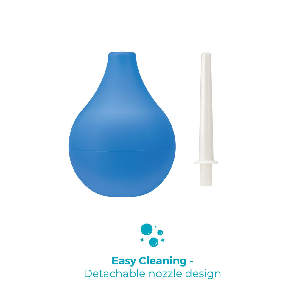 b-Vibe Compact Enema Douche Blue
