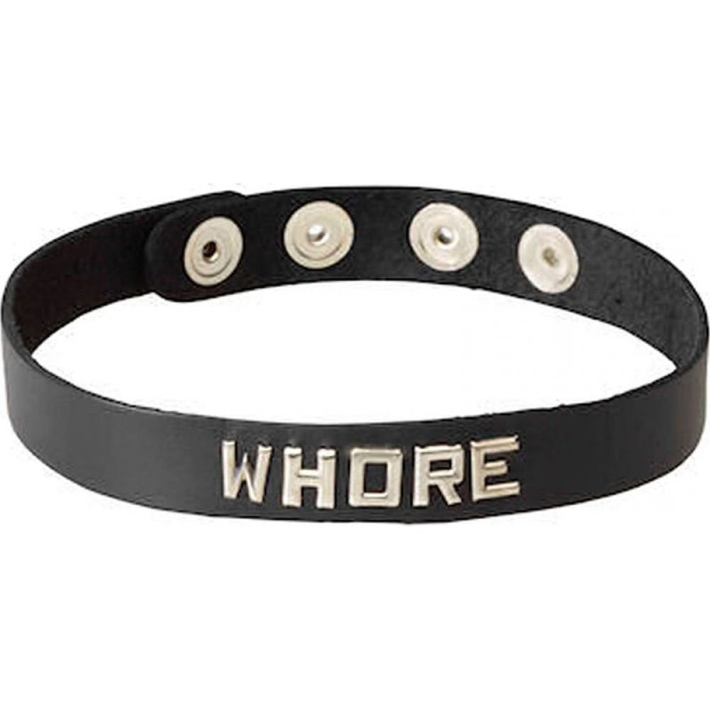 Spartacus Wordband Collar, Whore