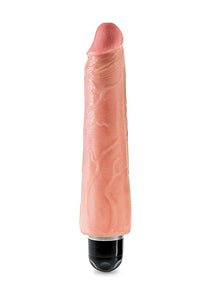 King Cock 9In Vibrating Stiffy Flesh