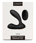 SVAKOM Vick Remote Control Prostate Massager (Black)