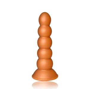 5 Sizes Anal Beads Butt Plug G-spot Dildo Soft Prostate Massager Vaginal Stimulation Strong Suction Cup Liquid Silicone Anal Str