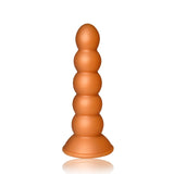 5 Sizes Anal Beads Butt Plug G-spot Dildo Soft Prostate Massager Vaginal Stimulation Strong Suction Cup Liquid Silicone Anal Str