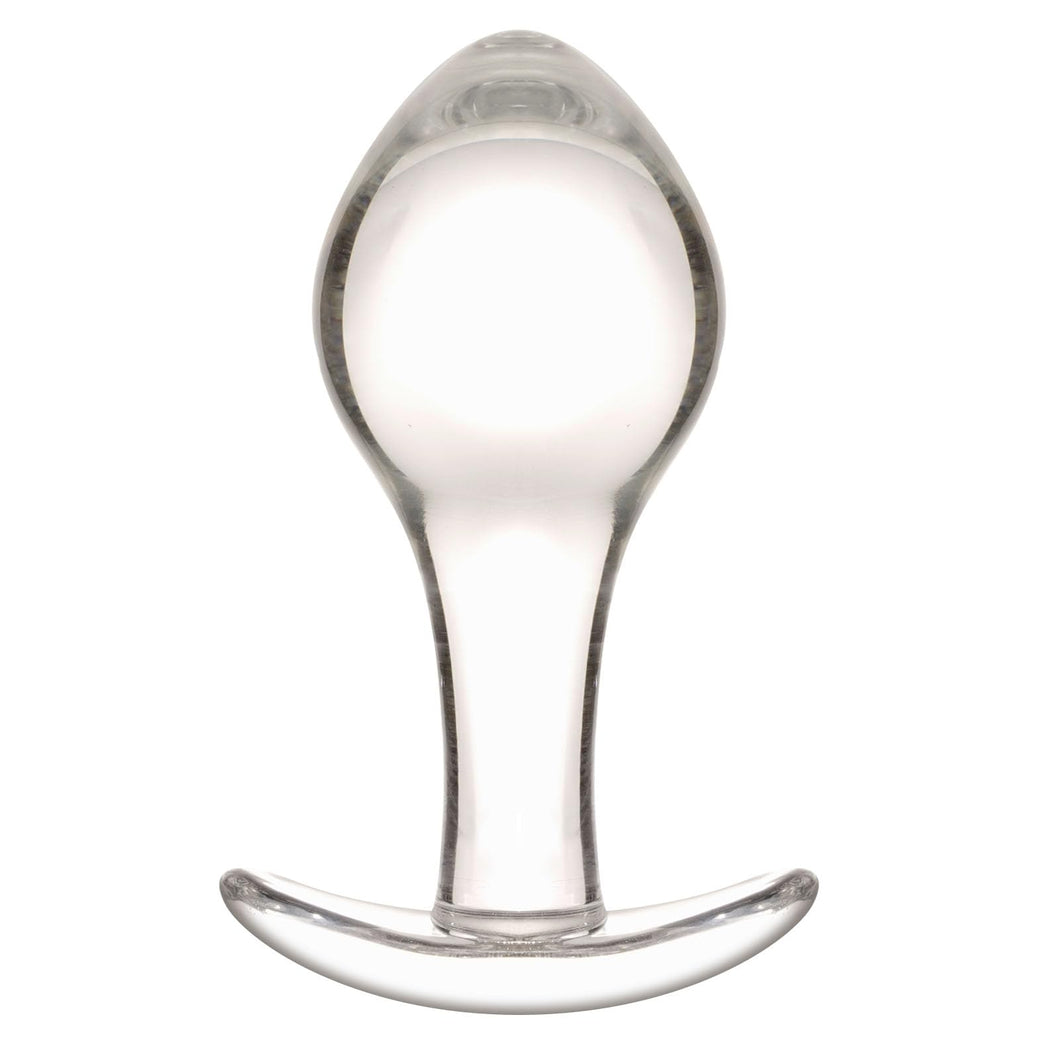 Big Butt Plug Trainer,Crystal Anal Plug Mushroom Shape Sex Toys for Women Men Masturbation,Prostate Massage Anus Dilator,Curved