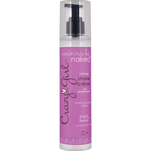 (D) Crazy Girl Smooth & Pretty Pheromone Shave Cream Sugar Bomb 8 Oz