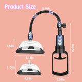 Pussy Pump Sexual Enhancers Sex Toys for Women, Manual Vagina Pump Clit Pump for Intense Stimulation, Adult Toys Clitoral Stimul