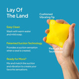 Hello Cake Star Sucker - Clitoral Stimulator with 10 Suction Modes & 10 Vibrating Modes - Body-Safe Silicone - Waterproof & Rech