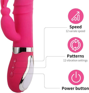 SignalBee Powerful Electric G Spot Vibrator Clitoral Stimulator Sex Toys Dildos Vibrator Rechargeable Handheld Rabbit Vibrators