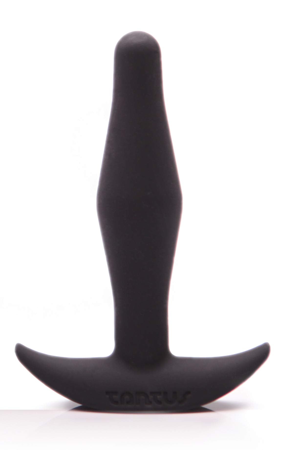 Tantus Sex/Adult Toys Little Flirt Butt Plug - 100% Ultra-Premium Flexible Silicone Satin Prostate Massager, Waterproof, Anal Stimulation, Pleasure For Men, Women, Couples, Beginners - Onyx