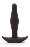 Tantus Sex/Adult Toys Little Flirt Butt Plug - 100% Ultra-Premium Flexible Silicone Satin Prostate Massager, Waterproof, Anal Stimulation, Pleasure For Men, Women, Couples, Beginners - Onyx