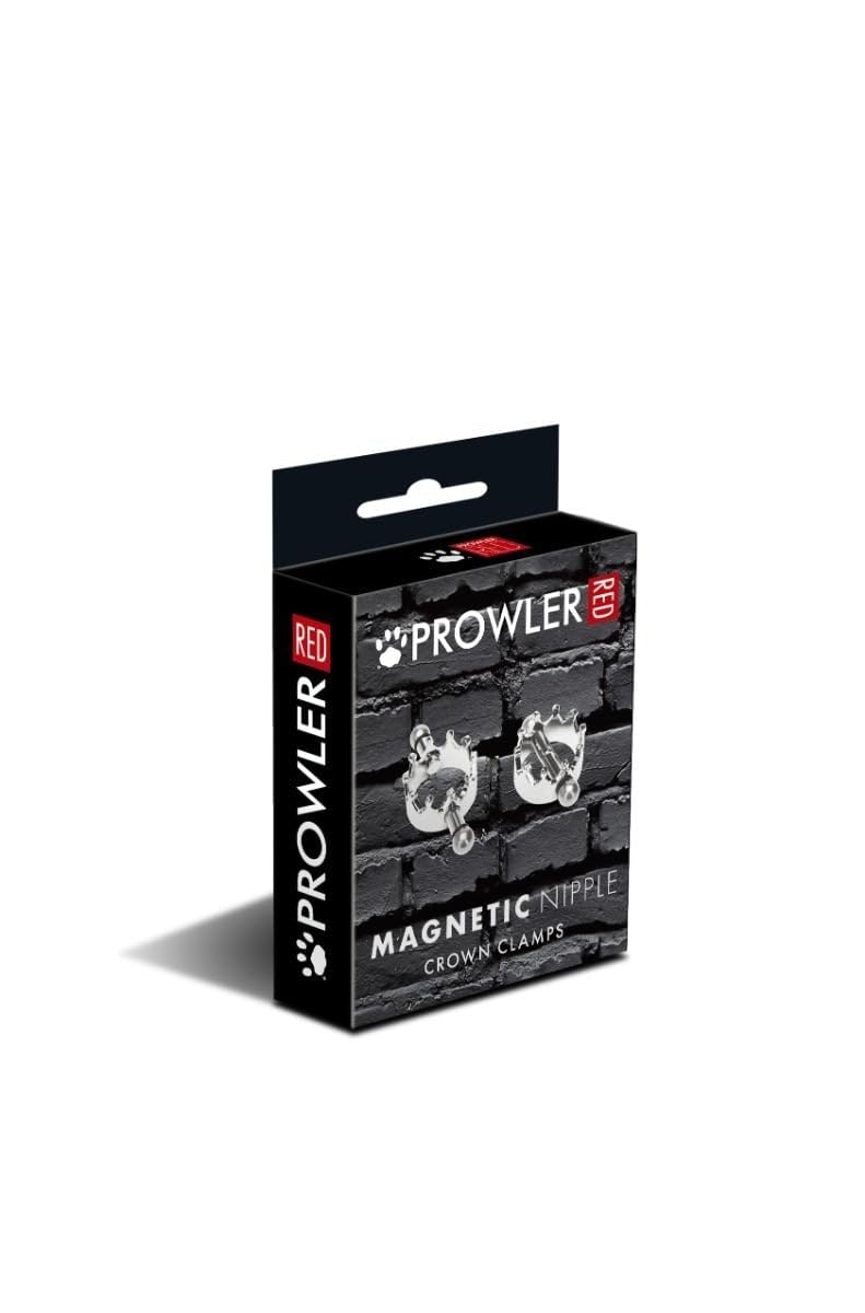 Prowler Red Magnetic Nipple Crown Clamps