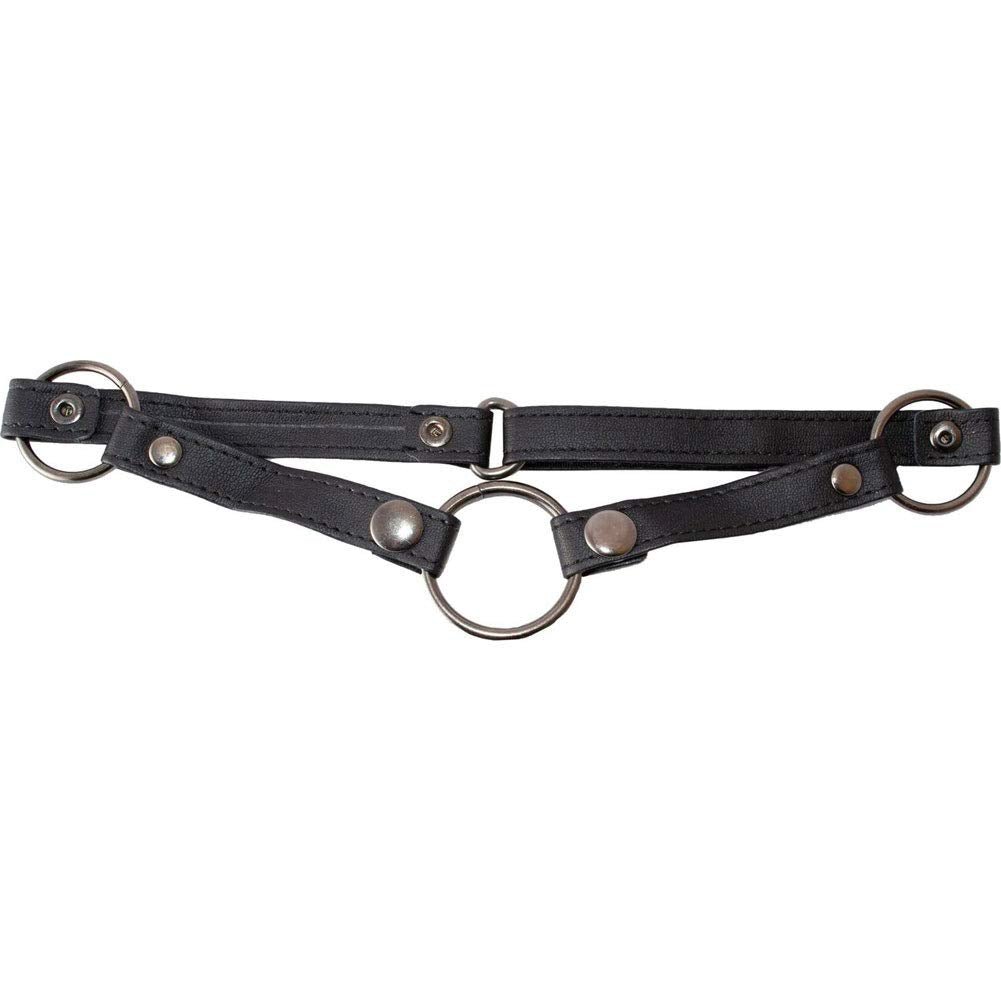SI Novelties STFU O-Ring Gag, Black, 0.200 Pound