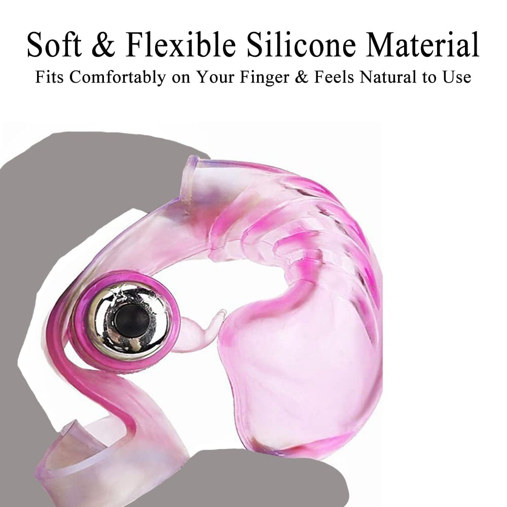 Finger Vibrator Women G-Spot Stimulation Sex Toys Clitoral Massager for Female Adult Sex Toys with Powerful Vibration for Lesbia