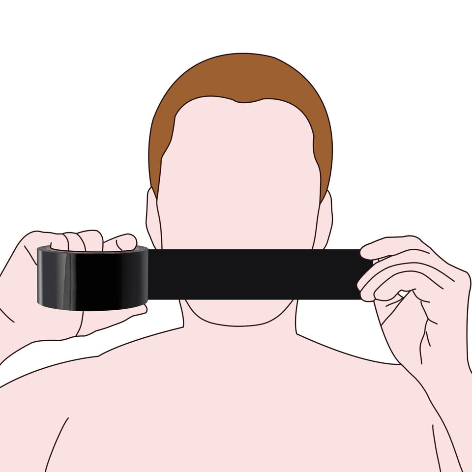 KISSHAKE 147 ' Bondage Tape, BDSM Bondage Restraints Tape Kit Couples Sex Toys Adult Toy Sexual Restraint Tape Sex Furniture for