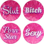 Pipedream Products Bachelorette Party Favors Flashing Led Light Party Stickers, Pack Of 4, 4 Count