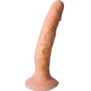 Hott Products Skinsations Playful Partner Strap On Dildo with Harness, Beige, 6 Inch, 9 Ounce
