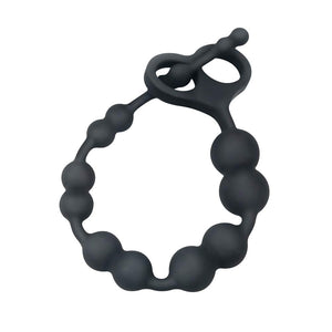 FST Anal Beads with 7 Double Balls, Anal Plug with Safe Pull Ring Sex Toys for Women Men