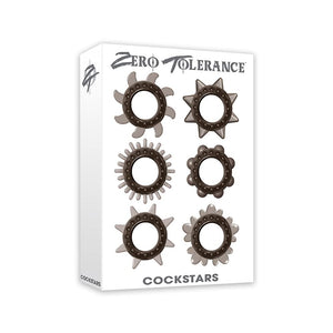 Zt Cockstars Cock Ring Set Of 6 Unique S