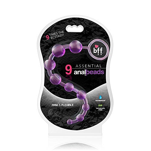 Si Assential Anal Beads 10 (Purple)